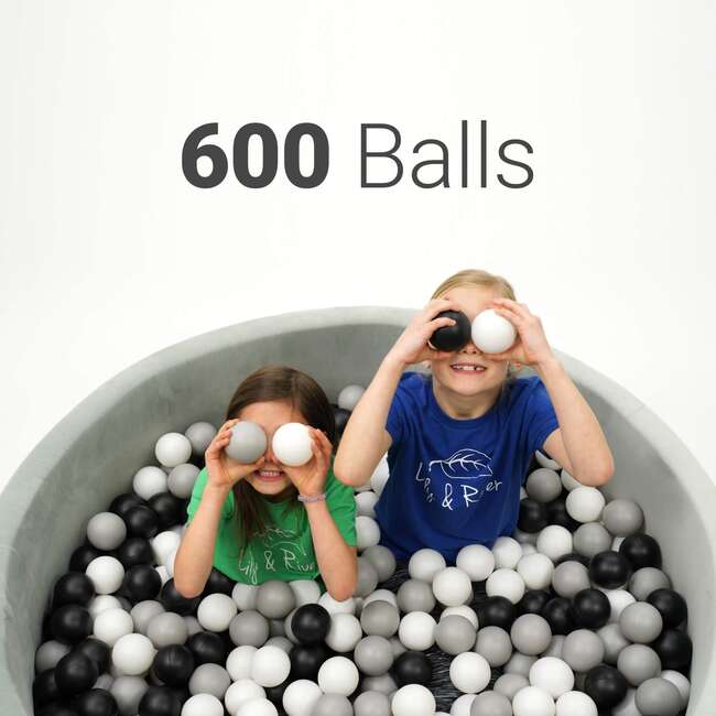 Little Ball Pit, grey/dark tones - Ball Pits - 2