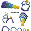 5-Piece Wooden Stackable Nesting Blocks Play Set - Mountain - Blocks - 4