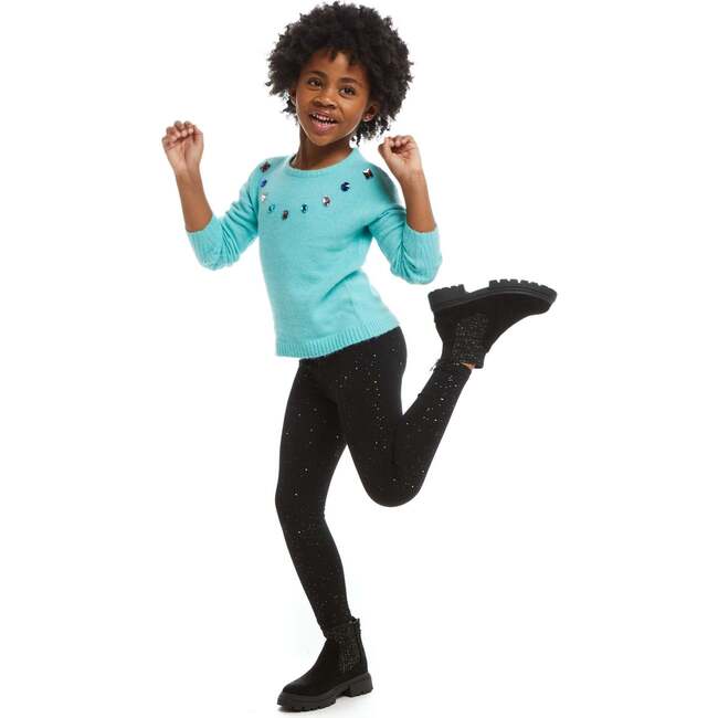 Rhinestone Sweater & Legging Set - Mixed Apparel Set - 3
