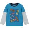 Racecar Long Sleeve Two-Fer Tee - T-Shirts - 1 - thumbnail