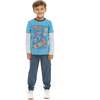 Racecar Long Sleeve Two-Fer Tee Set - T-Shirts - 2