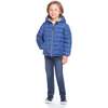 Reversible Midnight Blue & Dino Puffer Jacket - Jackets - 3