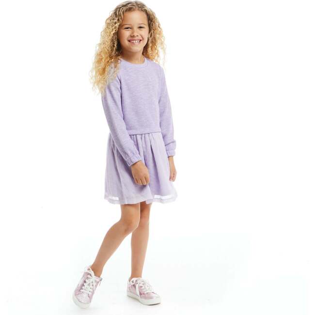 Purple Heart Two-Fer Dress - Dresses - 2
