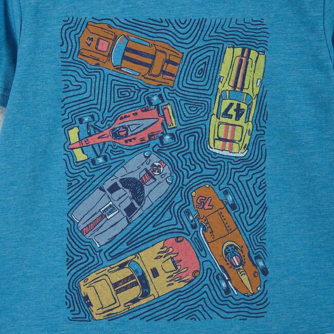 Racecar Long Sleeve Two-Fer Tee - T-Shirts - 3