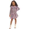 Multicolor Dino Print Dress - Dresses - 2