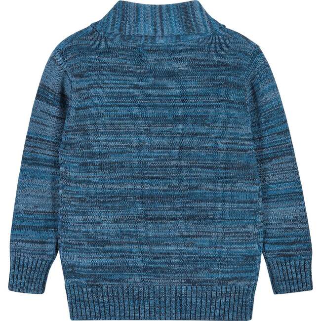Multi Colored Marled Toggle Cardigan - Sweaters - 2