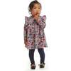Multicolor Dino Print Dress - Dresses - 3