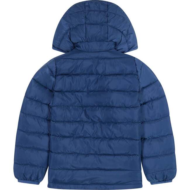 Reversible Midnight Blue & Dino Puffer Jacket - Jackets - 7