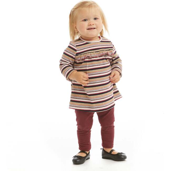 Infant Striped Dress & Headband Set - Mixed Apparel Set - 2