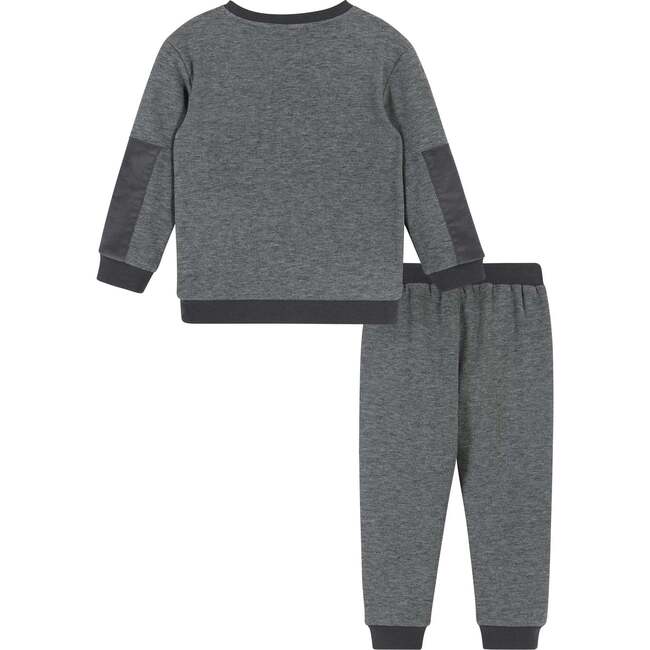 Washed Charcoal Sweatshirt Set - Mixed Apparel Set - 2