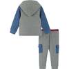 Ultra-Soft Colorblocked Hoodie Set, Infant - Mixed Apparel Set - 2