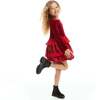 Velvet Tiered Dress - Dresses - 3