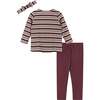 Infant Striped Dress & Headband Set - Mixed Apparel Set - 4