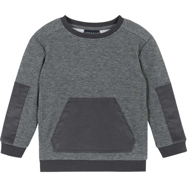 Washed Charcoal Sweatshirt Set - Mixed Apparel Set - 3