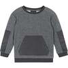 Washed Charcoal Sweatshirt Set - Mixed Apparel Set - 3