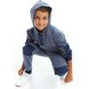 Washed Navy Hoodie & Sweatpant Set - Mixed Apparel Set - 3