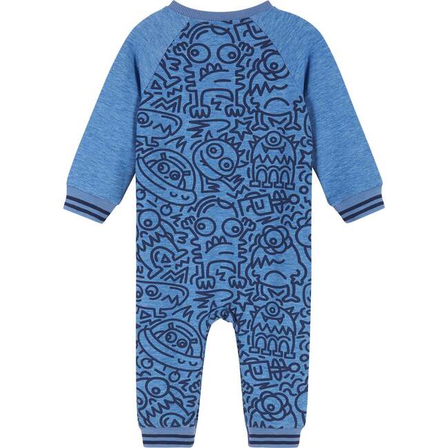 Monster Crewneck Romper - Rompers - 3