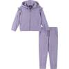 Ultra Soft Ruffle Sweatshirt Set - Mixed Apparel Set - 1 - thumbnail