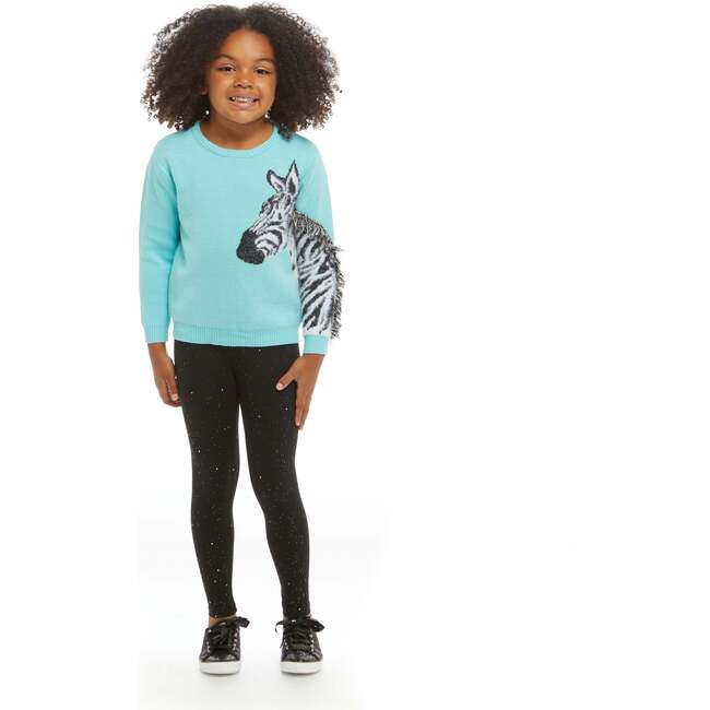 Zebra Fringe Sweater & Legging Set - Mixed Apparel Set - 5