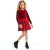 Velvet Tiered Dress - Dresses - 6