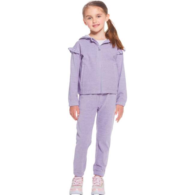 Ultra Soft Ruffle Sweatshirt Set - Mixed Apparel Set - 2