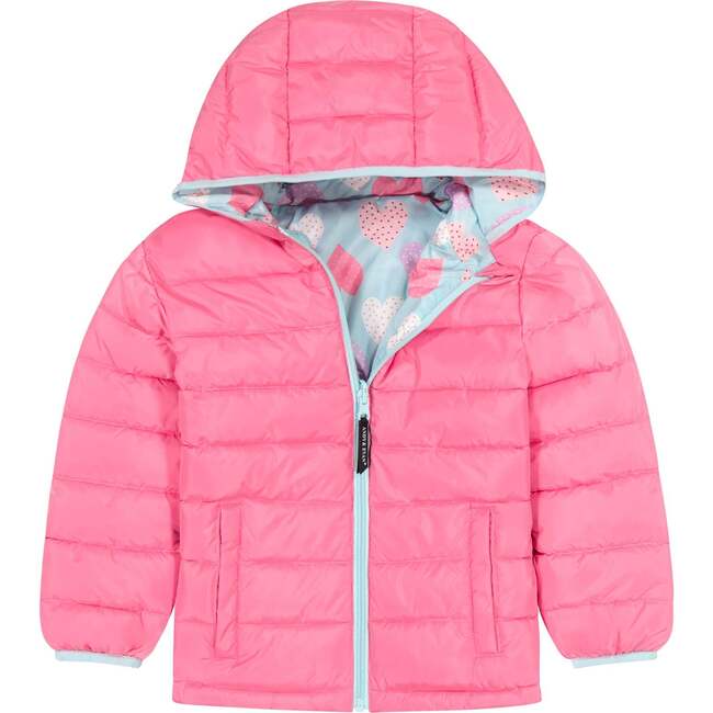 Infant Reversible Puffer Jacket - Jackets - 3