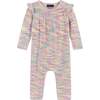 Infant Multicolor Knit Romper W/Headband Set - Rompers - 3