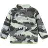 Infant Camo Dino Sherpa Zip-Up, Green - Fleece & Sherpa Jackets - 2