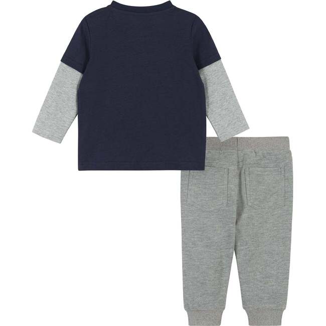 Infant Astronaut Long Sleeve Two-Fer Tee Set - T-Shirts - 2