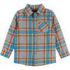 Heather Grey Plaid Ultra Soft Buttondown - Button Downs - 1 - thumbnail