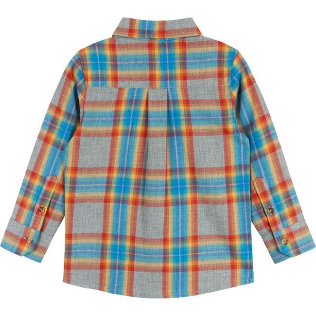 Heather Grey Plaid Ultra Soft Buttondown - Button Downs - 3
