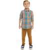 Heather Grey Plaid Ultra Soft Buttondown - Button Downs - 4