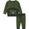 Olive Porcupine Sweater Set - Mixed Apparel Set - 1 - thumbnail