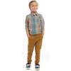 Heather Grey Plaid Ultra Soft Buttondown - Button Downs - 5