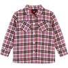 Pink Plaid Shacket - Jackets - 1 - thumbnail