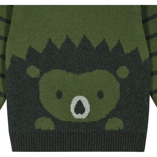 Olive Porcupine Sweater Set - Mixed Apparel Set - 4