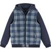 Navy Buffalo Hoodie/Vest Combo - Jackets - 1 - thumbnail