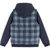 Navy Buffalo Hoodie/Vest Combo - Jackets - 4