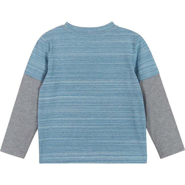 Dominic Long Sleeve Pocket Twofer Tee - T-Shirts - 2