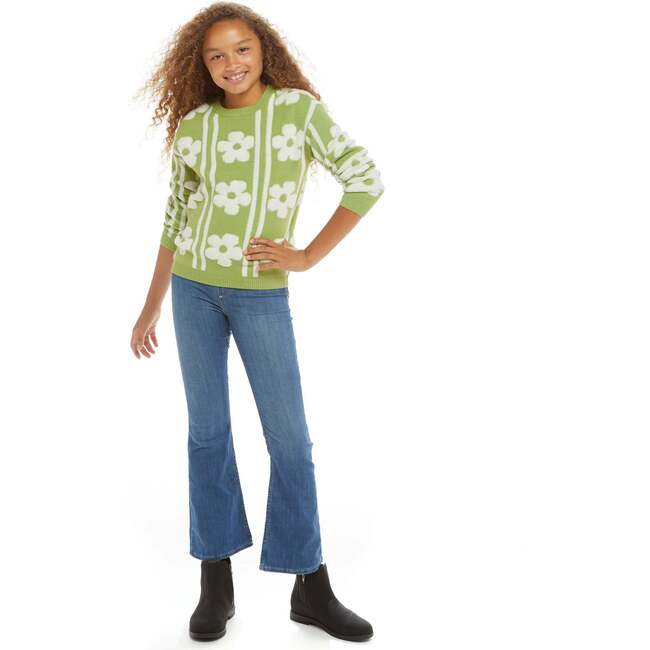 Floral Sherpa Sweater - Sweaters - 2