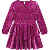 Crushed Velvet Dress - Dresses - 4