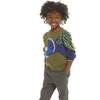 Olive Triceratops Intarsia Sweater - Sweaters - 6
