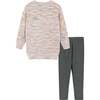 Multicolor Sweater And Legging Set - Mixed Apparel Set - 4