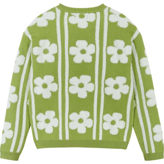 Floral Sherpa Sweater - Sweaters - 5