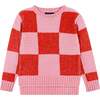 Chenille Checker Sweater - Sweaters - 1 - thumbnail