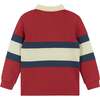 Colorblocked Rugby Button-Up Shirt - Polo Shirts - 4