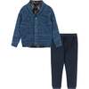 3-Piece Marled Toggle Cardigan Set, Infant - Mixed Apparel Set - 1 - thumbnail