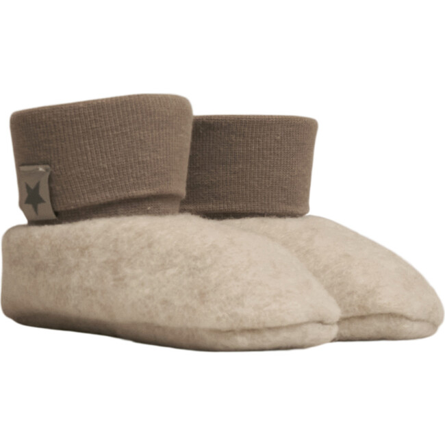 Poohf Baby Socks In Wool, Sand