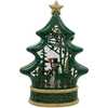 Water Snowman Tree with Santa Sleigh - Accents - 3