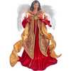 Red and Gold Black Angel Tree Topper - Tree Toppers - 1 - thumbnail